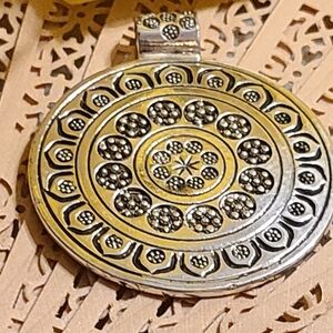 Elegant Silver and Pendant